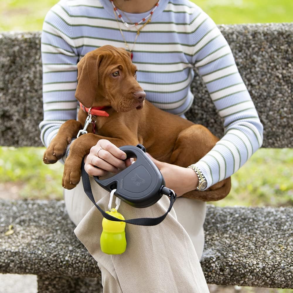 Ferplast Hundeleine Flippy ONE, Rollleine mittelgrosse Hunde bis 20 kg. Ausziehbare Schnur max. 5 m.