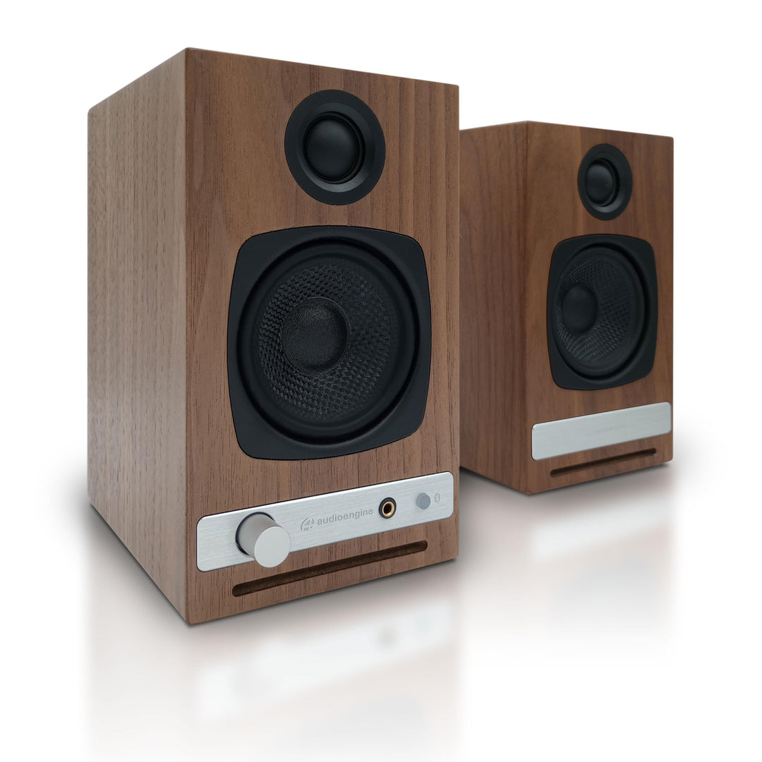 Audioengine HD3 Wireless Speakers mit Bluetooth - 60W Verkabelt Computer-Lautsprecher für Desktop-Mo
