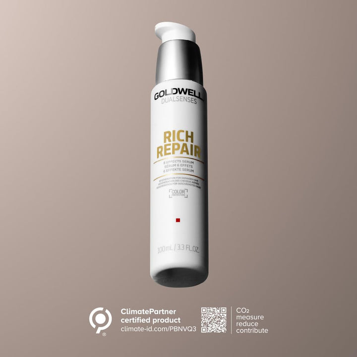 Goldwell Dualsenses Rich Repair 6 Effekte Serum, für trockenes und geschädigtes Haar, 100 ml Unparf