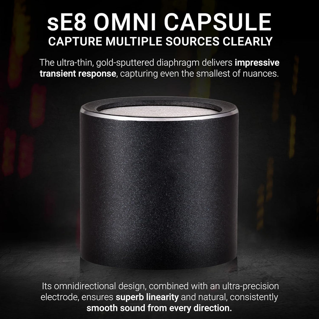SE Electronics sE8 Omni SE8 Omni Mic (2er-Pack), SE8 Omni Mic (2er-Pack)