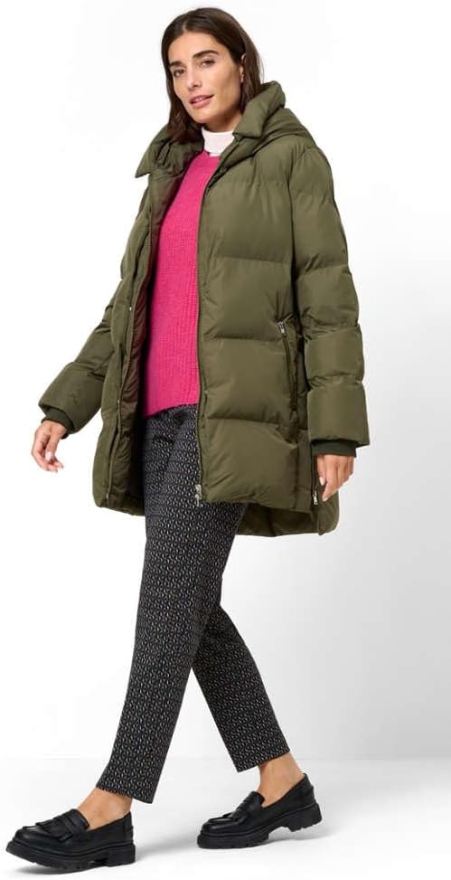 BRAX Damen Style Elisa Alpaka Mix Moderner Optik Pullunder 42 Orchid, 42 Orchid