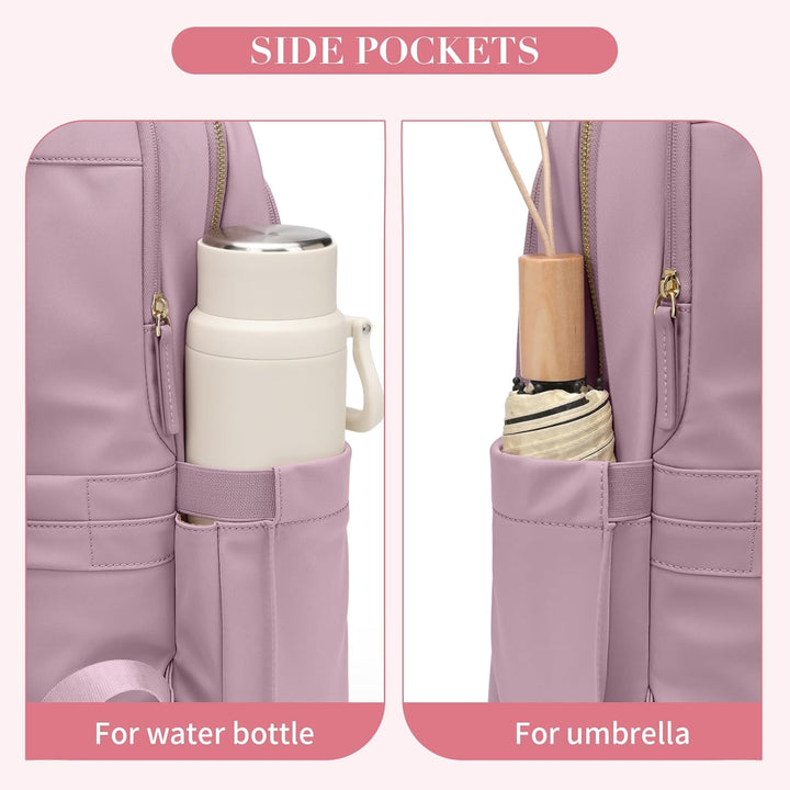 GOLF SUPAGS Laptop Rucksack für Damen Casual Daypack für Arbeit Reisen College Schulrucksack Handtas