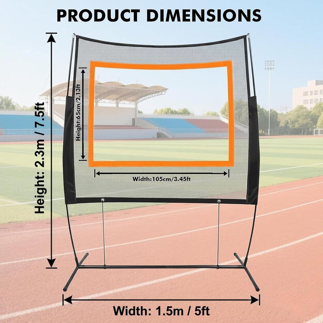 Tennisnetz mit Zubehör, Schwarz, 12,8 m x 1,07 m, Polyethylen und Nylon, Stützstangen inklusive