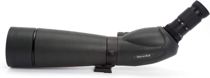 Celestron 52332 TrailSeeker 80mm Angled Spotting Scope Telescope, Black Trailseeker 80 - Angled, Tra