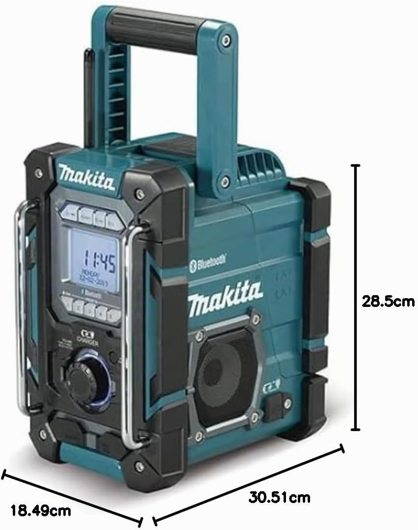 Makita DMR300 Radio-Ladegerät mit Akku 18 V LXT/CXT IP64 Bluetooth (ohne Akku, ohne Ladegerät)