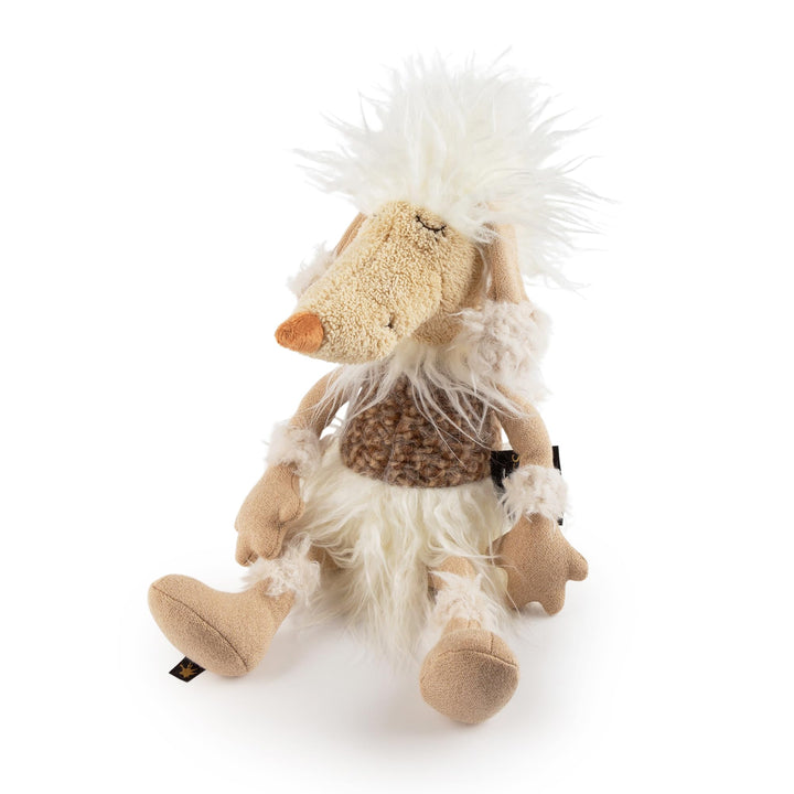 SIGIKID 39342 Day Dreamer Beasts Town Kinder und Erwachsene Kuscheltier empfohlen ab 3 Jahren weiss/