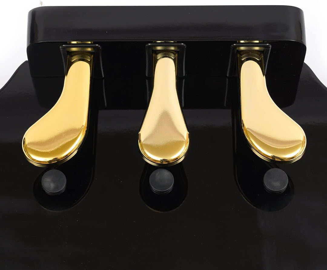 Klavier Pedal Extender Bank Kinder Pedalerhöhung Einstellbar Höhe mit 3 Pedale Kinder Klavier Lehren