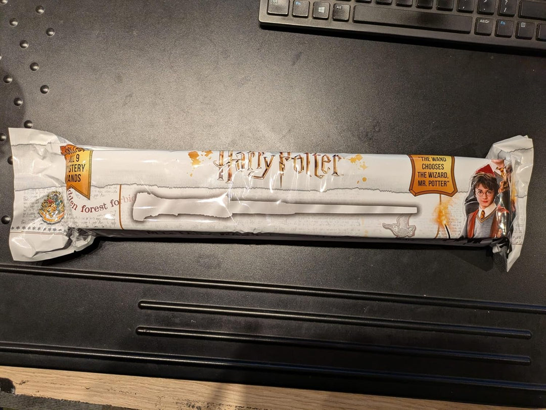 WB 1290 Harry Potter Geheimer Zauberstab - enthält 1 von 9 - Sammlerstück Zauberstäbe, Multi, Multi