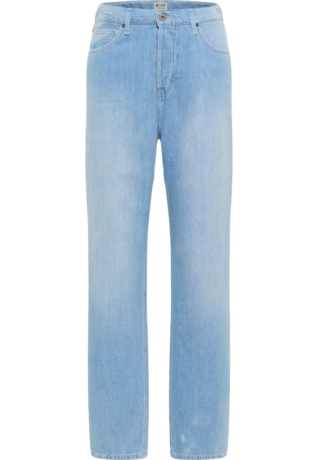 MUSTANG Damen Jeans Hose Style Moms 25W / 32L Mittelblau 301, 25W / 32L Mittelblau 301