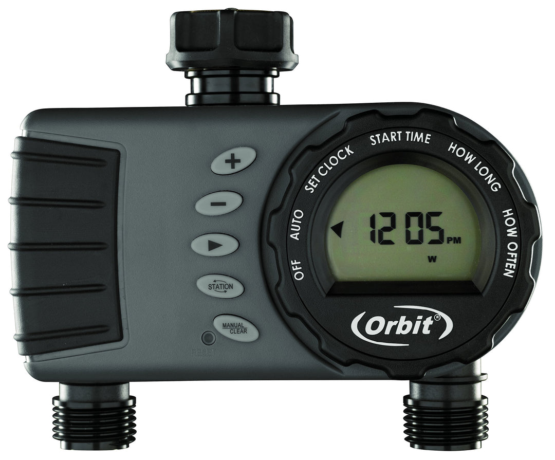 Orbit 96782E - Programmierer für Wasserhahn, Digital, 2 salidas-hembra 3/4 " 2 Ausgänge, 2 Ausgänge