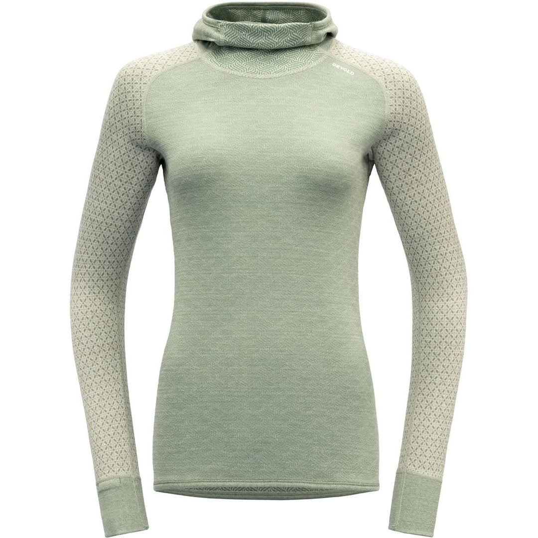 Devold Damen Hoodie XS Raw White, XS Raw White