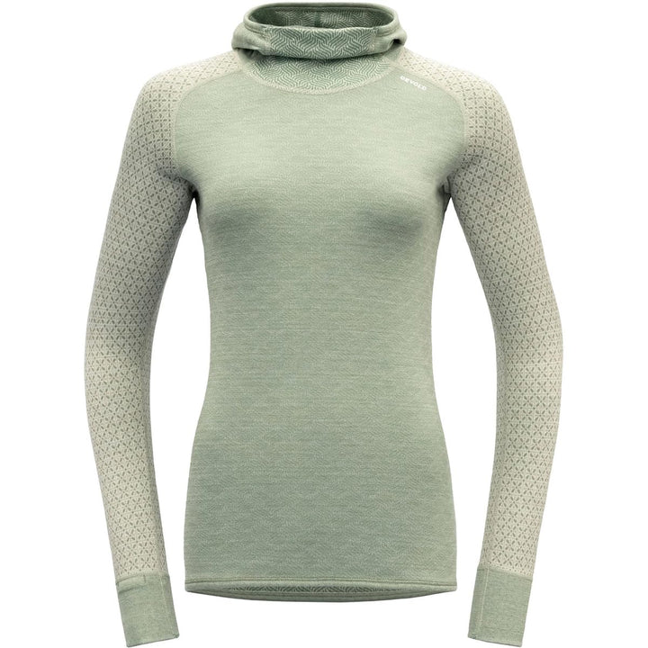 Devold Damen Hoodie XS Raw White, XS Raw White