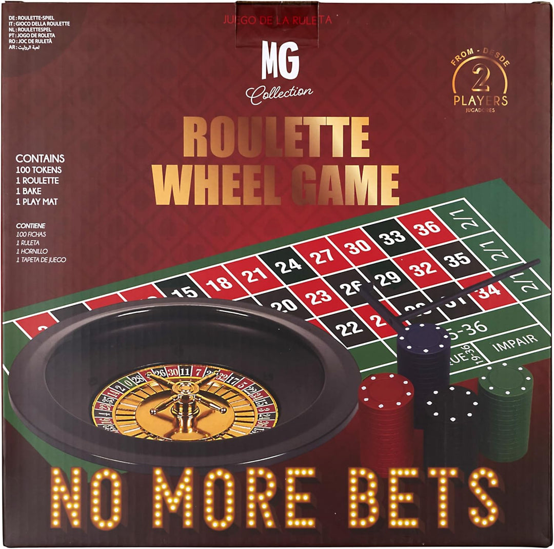 Mister Gadget Champagner-Verschluss Sektflaschen-Stopfen | Roulette-Spiel aus Pappe, immersives Spie