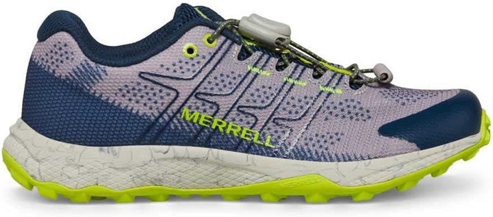 Merrell Jungen Moab Flight Low A/C Sneaker 30 EU Grey Navy Citron, 30 EU Grey Navy Citron