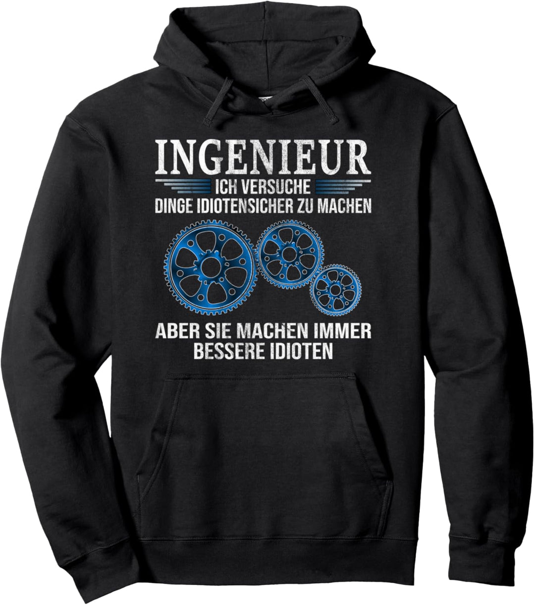 Konstrukteur Maschinenbauingenieur Maschinenbau Ingenieur Pullover Hoodie