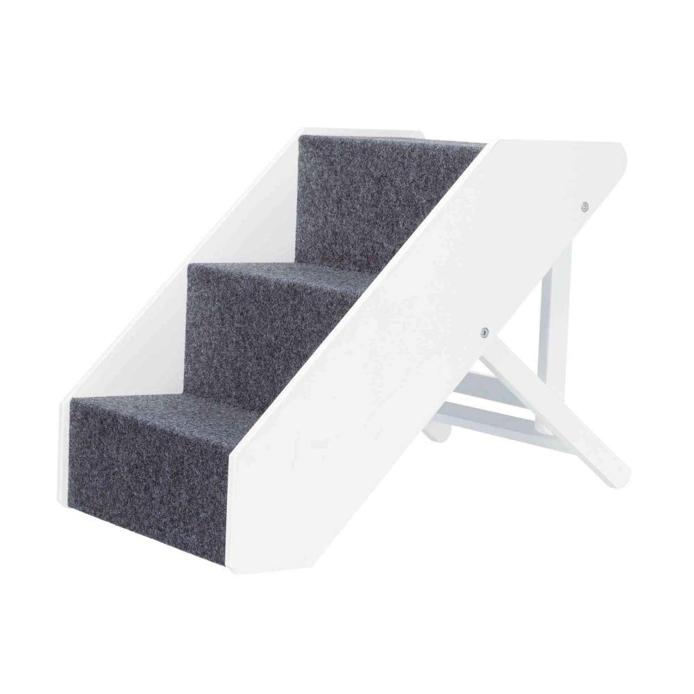 Trixie 39488 Heimtiertreppe, verstellbar, 3-stufig, 40 × 67 cm,