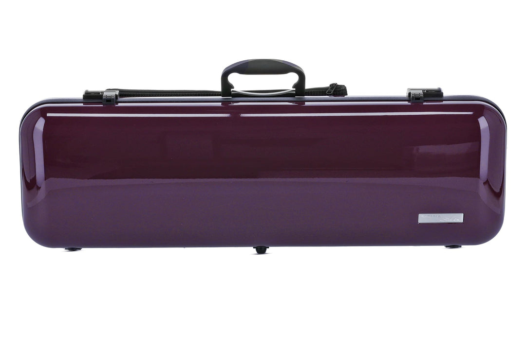 GEWA Violinkoffer AIR 2.1 violett hochglanz Made in Germany Violett ohne zusätzlichen Seitengriff, V