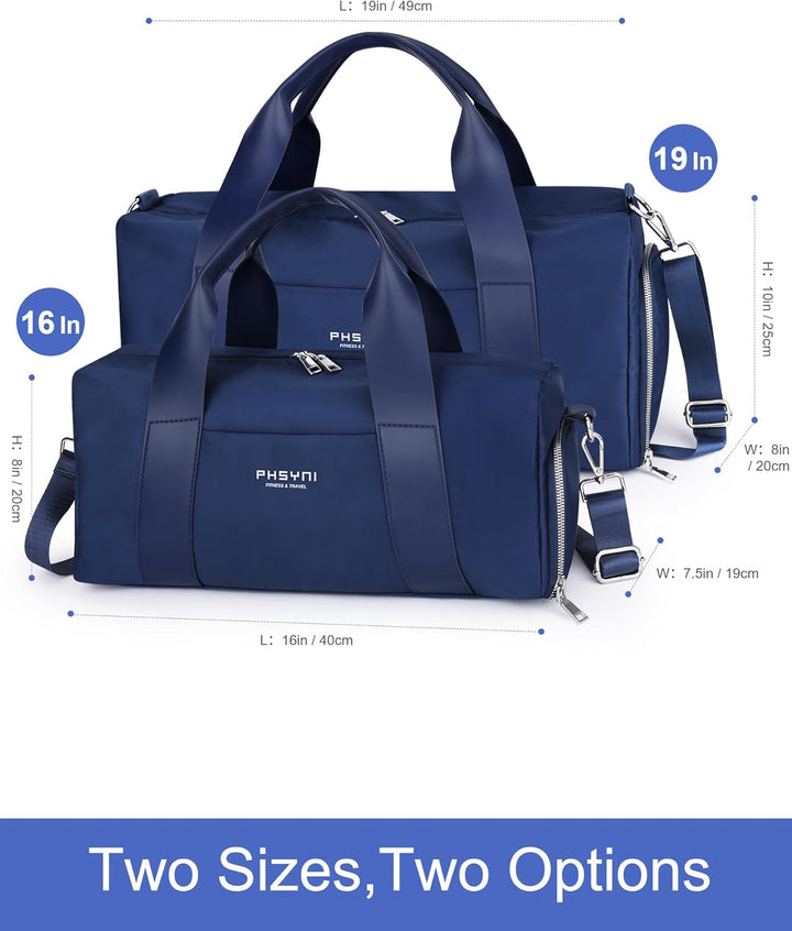 19 Zoll Sporttasche Reisetasche für Damen und Herren,wasserdichte Handgepäcktasche,Trainingstasche f