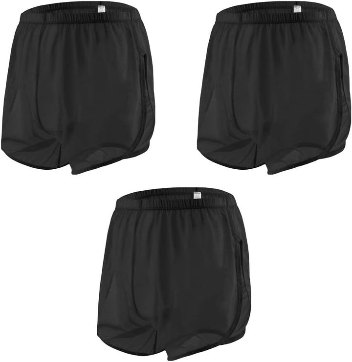 YAHWULAI Herren Boxershorts Transparent Leicht Luftig Atmungsaktiv Bequem Geeignet für den Sommer M