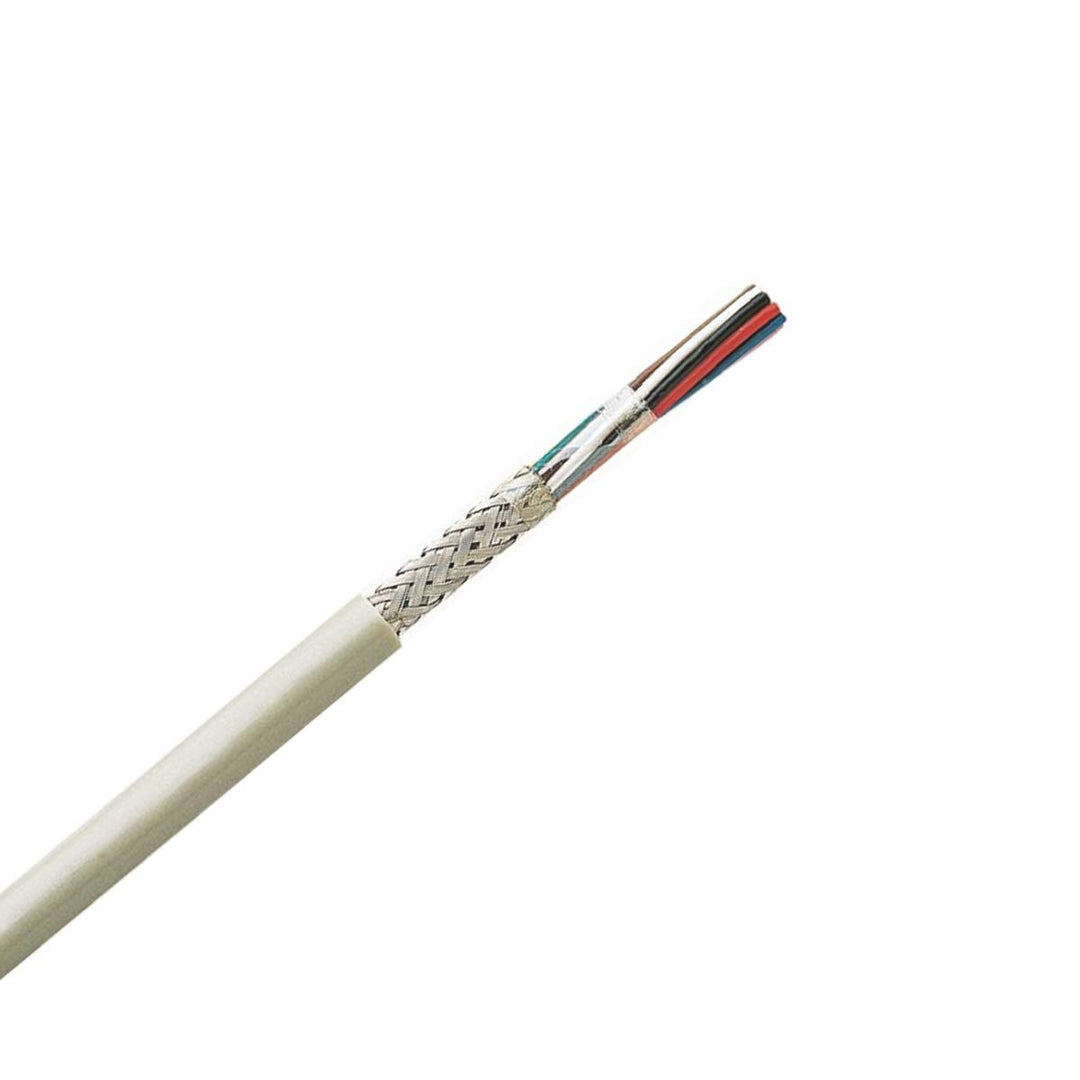 WITTKOWARE LiYCY 8x0,25mm² Elektronik-Steuerleitung mit Geflecht Abschirmung, Kupfer, Mantelfarbe gr
