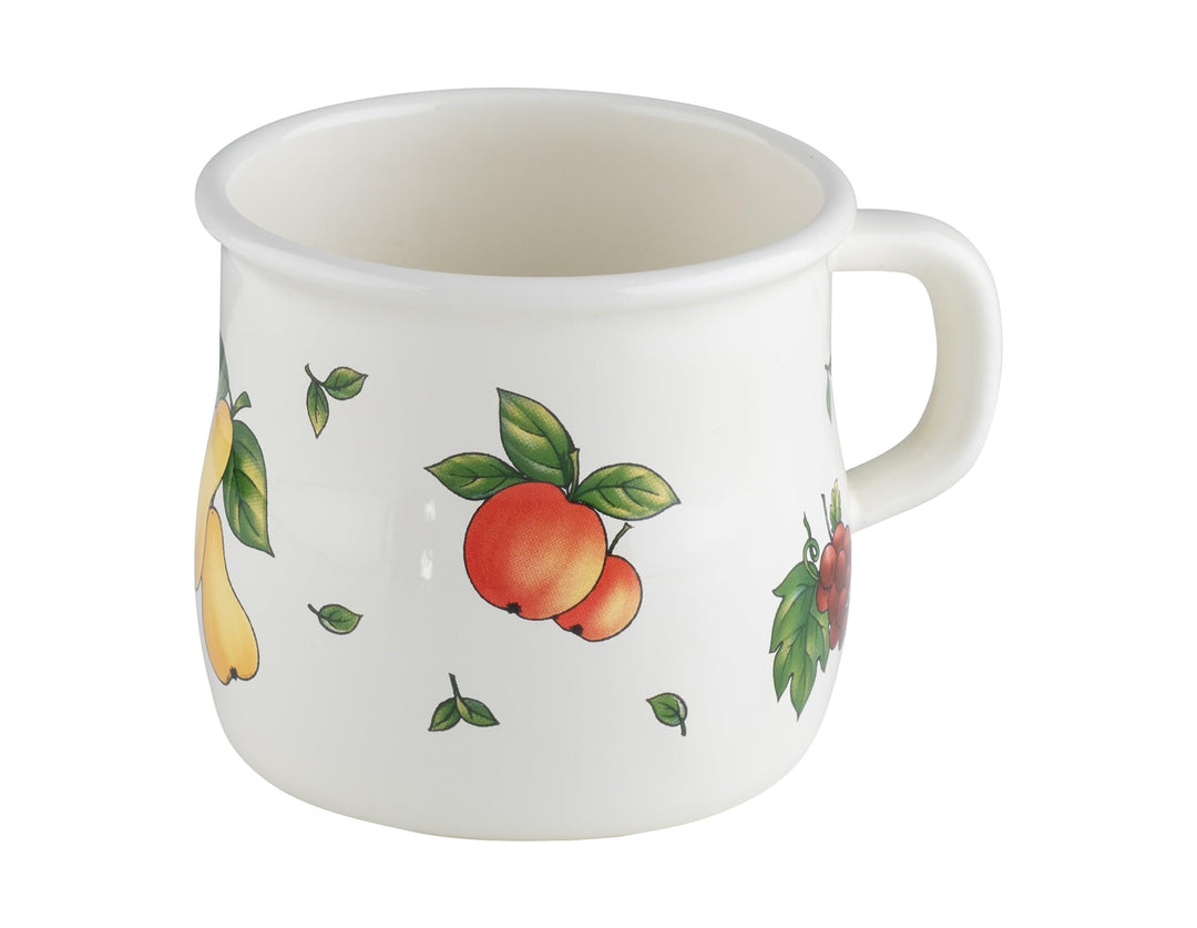 Riess, 0504-068, Topf mit Bördel, gebaucht, 8 3/8 L, COUNTRY - FRUIT GARDEN, Durchmesser 8 cm, Inhal