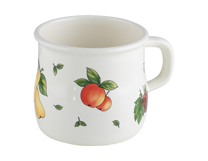 Riess, 0504-068, Topf mit Bördel, gebaucht, 8 3/8 L, COUNTRY - FRUIT GARDEN, Durchmesser 8 cm, Inhal
