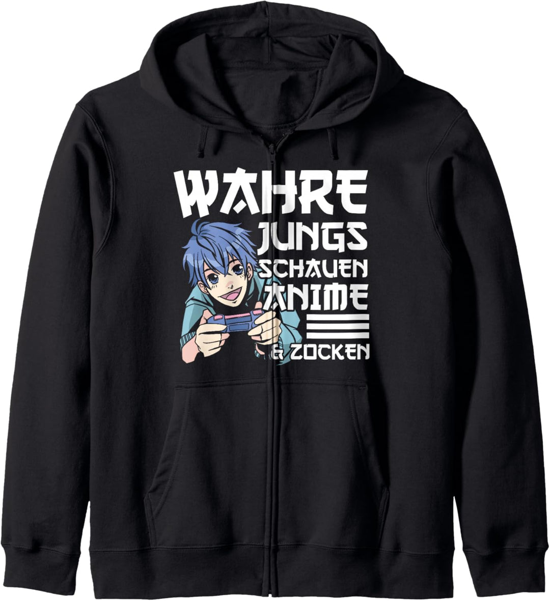 Jungs Zocken Gaming Manga Cosplay Anime Gamer Kapuzenjacke