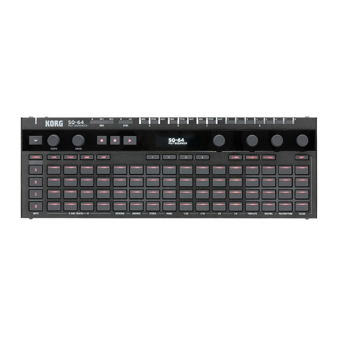 KORG SQ-64 Polyphonic Step Sequencer + Software Bundle