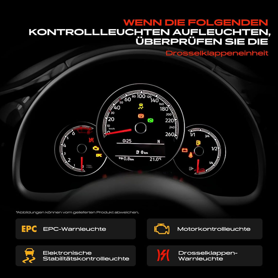 Frankberg Drosselklappe Drosselklappenstutzen für A3 8L1 Octavia I 1U2 Octavia I Combi 1U5 B-o-r-a 1