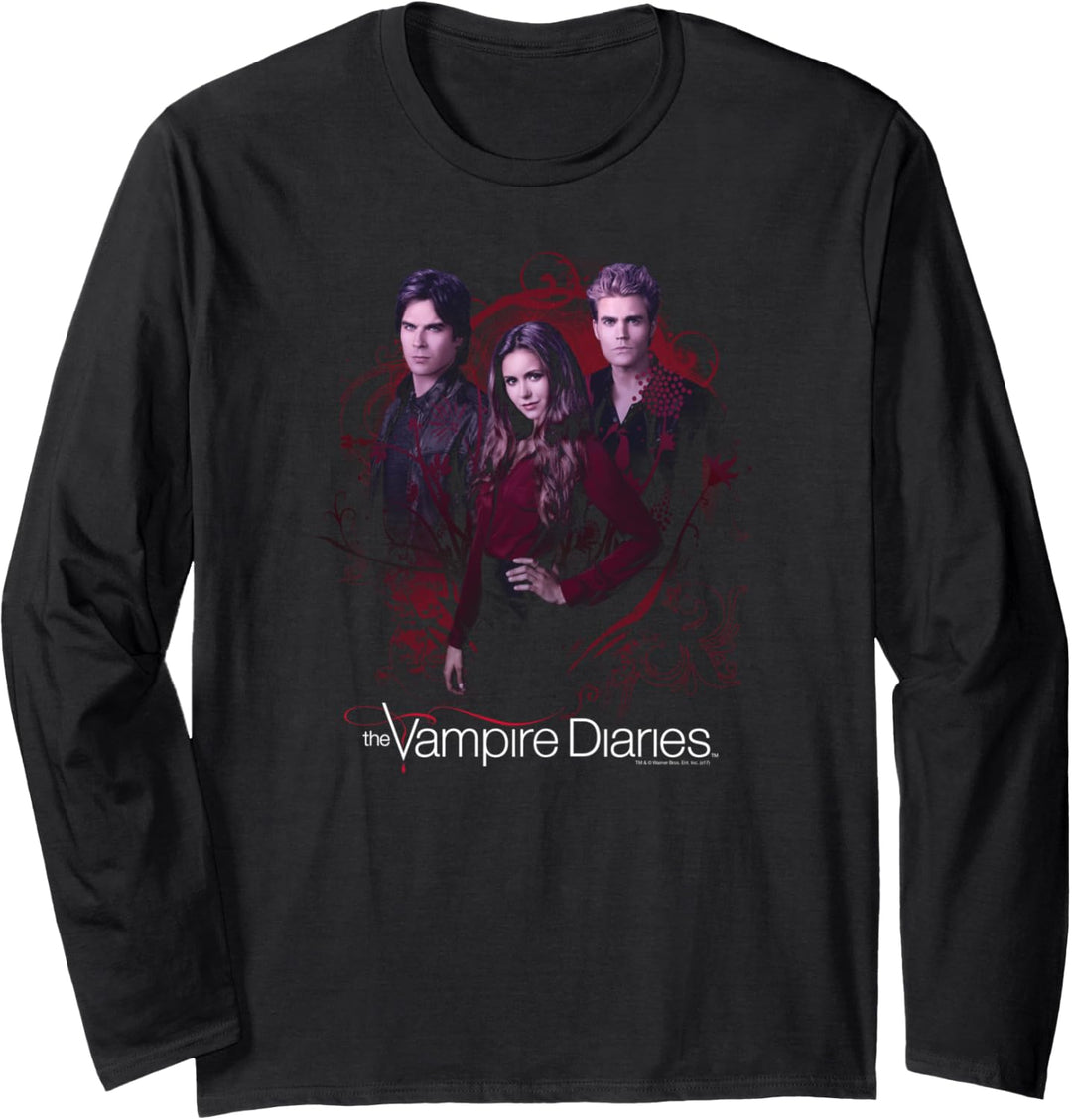 Vampire Diaries Company of Three Langarmshirt