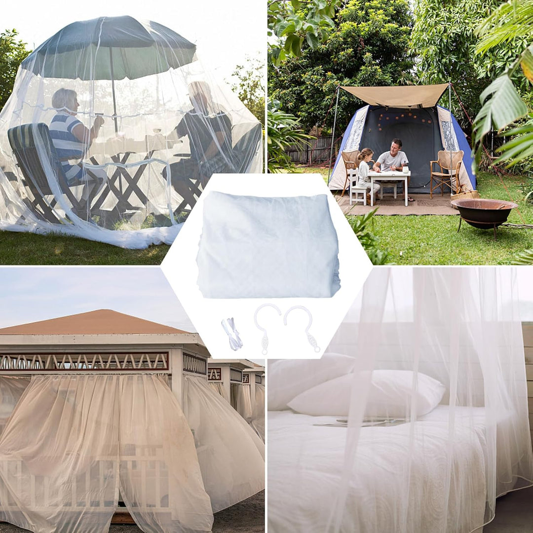 Mückennetz Bett XXL, Moskitonetz Reise Outdoor, Moskitonetz Doppelbett Einzelbett, Betthimmel Rechte