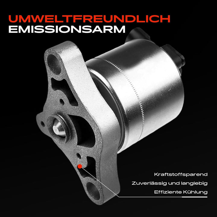 AGR-Ventil Kühler Abgasrückführung für Astra G Combo Corsa C Meriva Tigra Twintop Vectra B C Zafira