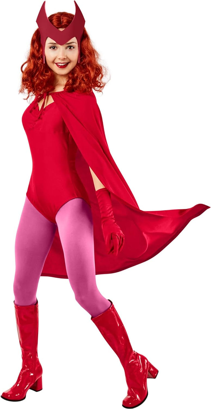 Rubies II Deluxe Scarlet Witch Damen Kostüm, siehe abbildung 36, 36