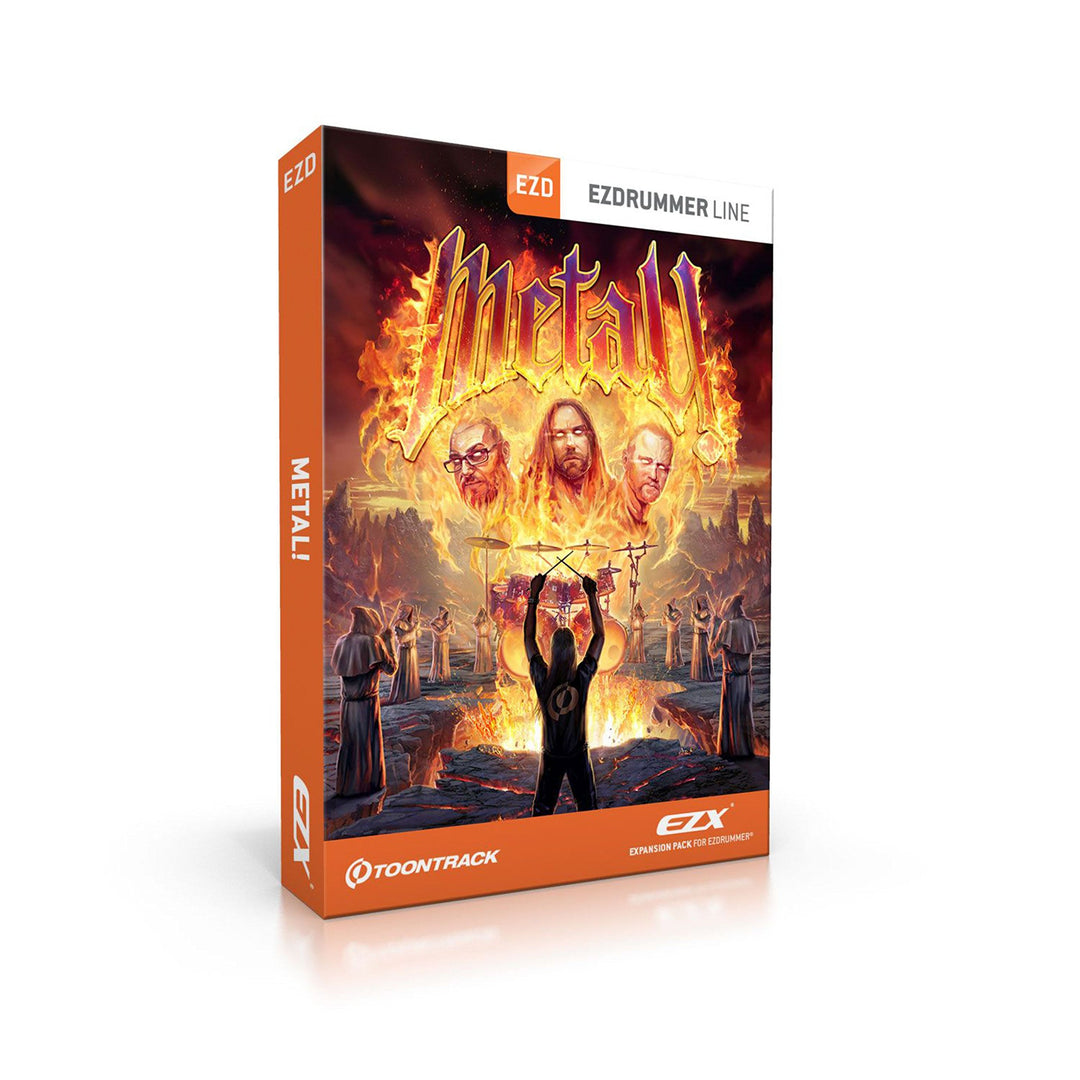 Toontrack Metalmachine EZX Toontrac Batterie-Software