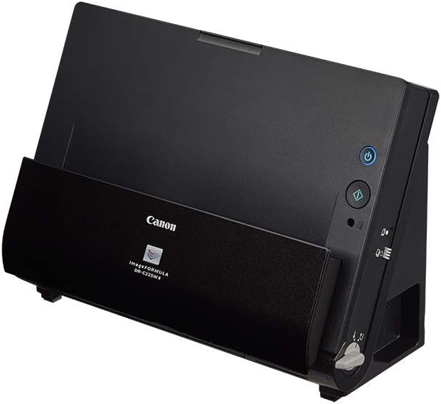 Canon DR-C225 II - imageFORMULA Dokumentenscanner (Duplex, Einzug, Farbe, 600dpi, 25 Seiten/Min, PDF