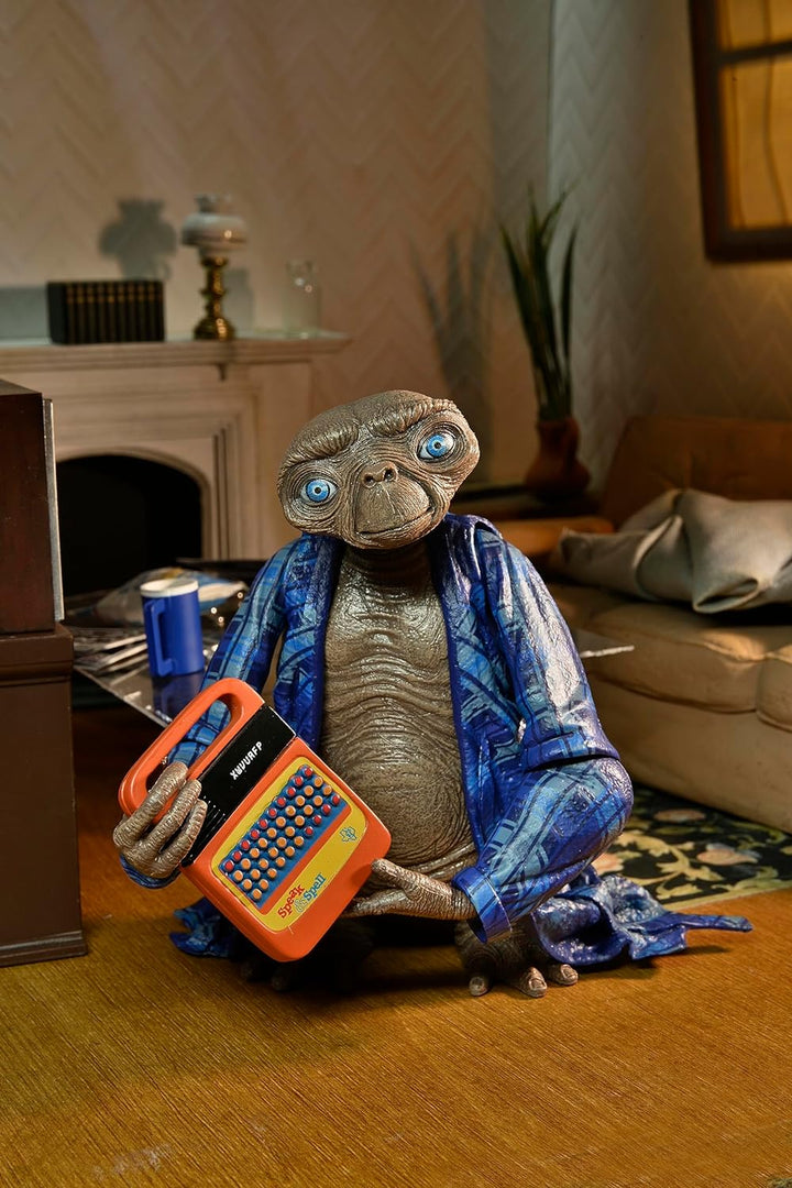 NECA Aktion Figur E.T. Ausserirdische Ultimate Version - TELEPATHIC - 40. Anniversary - Höhe 11cm