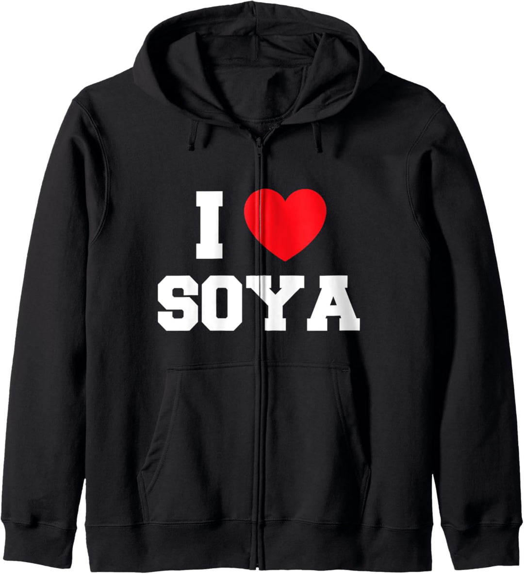 I Love Soya Kapuzenjacke