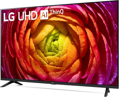 LG 43UR74006LB 109 cm (43 Zoll) UHD Fernseher (Active HDR, 60 Hz, Smart TV) [Modelljahr 2023] 43 Zol