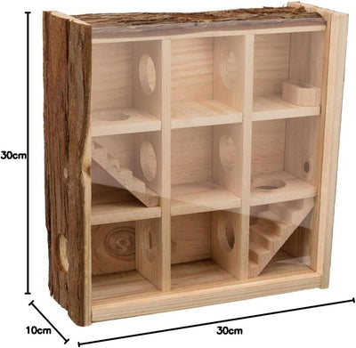 Trixie 61709 Natural Living Spielturm, 30 × 30 × 10 cm