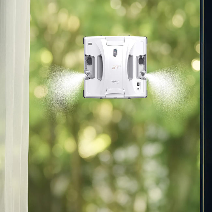 Fensterroboter: HOBOT S7 Pro Profi-Fensterputz-Roboter, Dual-Sprüher und -Wischer, App (Fensterputzr