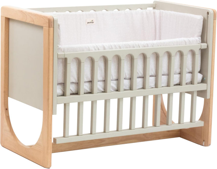 Geuther 4-in-1 Beistellbett Baby Hato, Baby Erstausstattung für Babyzimmer ab Geburt I Babybett mit