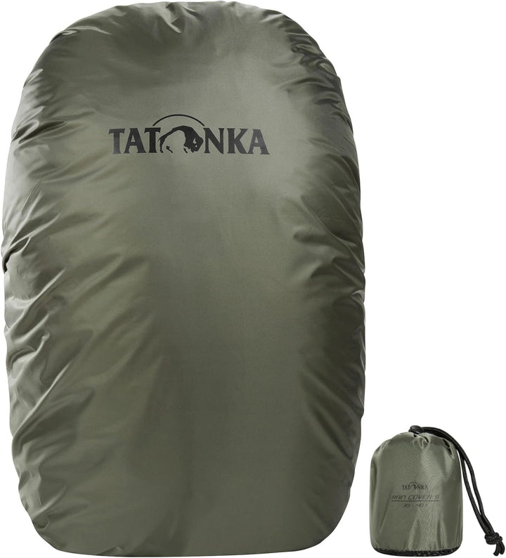 Tatonka Unisex Rain Cover 30-40 Regenhülle (1er Pack) 30 - 40 l Stone Grey Olive, 30 - 40 l Stone Gr