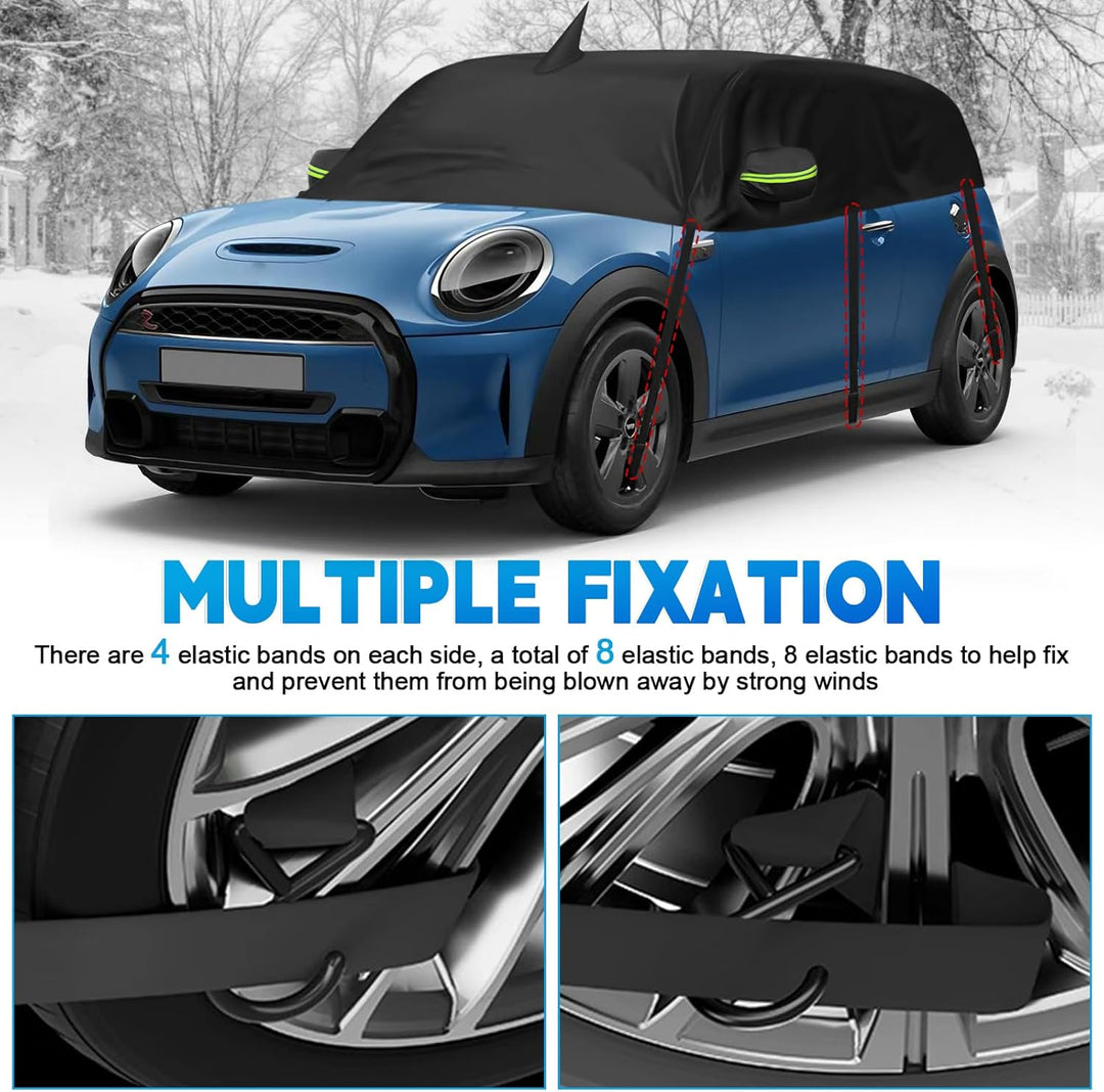 Autoabdeckung Wasserdicht Ersatz für Mini Cooper 3 Door 2000-2026 Mini Soft Top Convertible, Sonnenf
