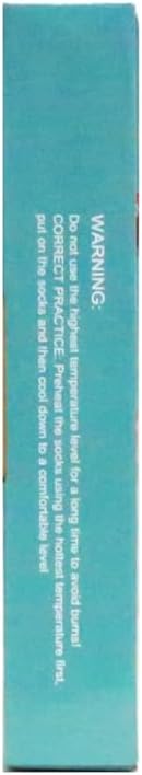 Ferdiiz Beheizbare Socken 2024, 2er 7500mAh/5V Akku Max. 14H Fusswärmer Elektrisch, Wiederaufladbare