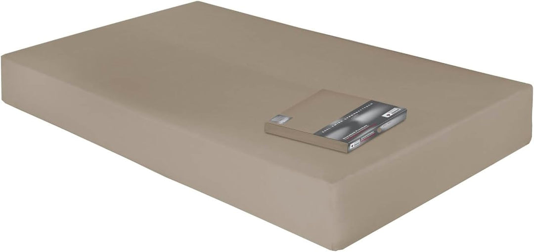 dormabell Premium Z Spannbetttuch, Farbe cappuccino, 90/100 - 200/220 18 cm - 24 cm Hoch Cappuccino
