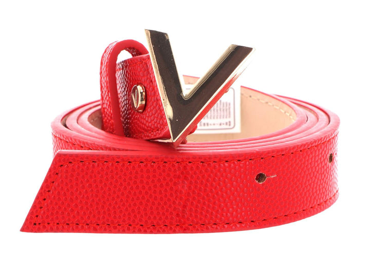 Valentino Damen Divina Gürtel W90 Rosso / Oro, W90 Rosso / Oro