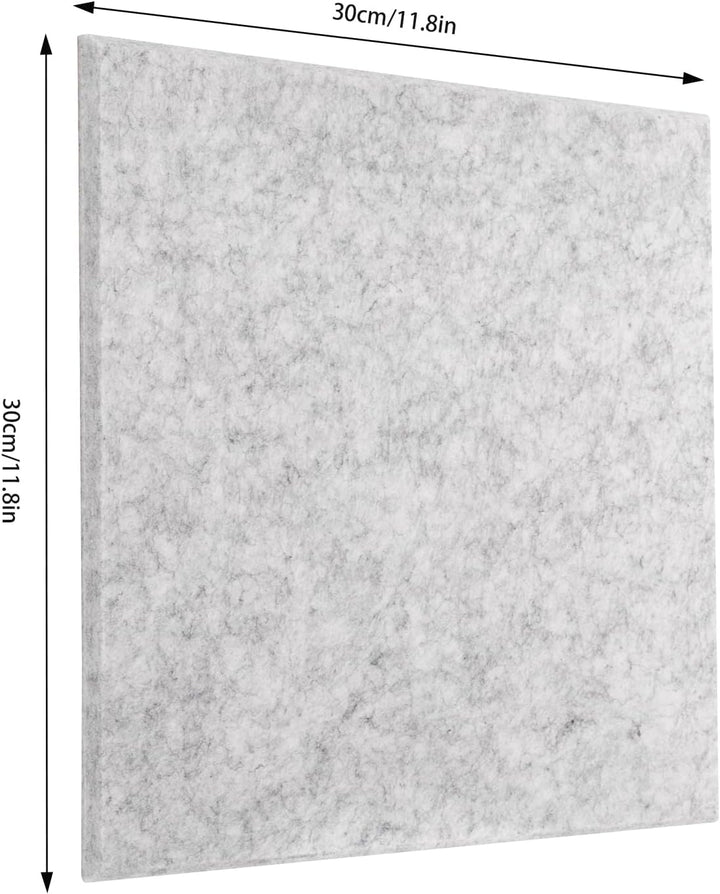 Schallschutzplatten,9MM Selbstklebend Akustikpaneele 12er | Für Büro Heimstudio Wohnzimmer Schlafzim