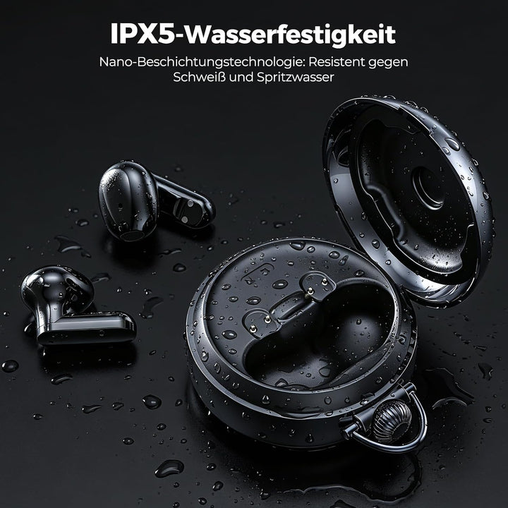 N03 KI Übersetzungskopfhörer mit Echtzeit-Übersetzung, 165 Sprachen &amp; 9 Übersetzungsmodi, Bluetooth