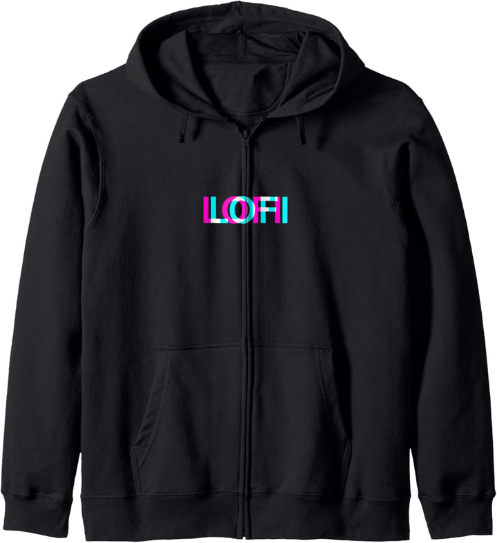 Lofi Hip Hop Chill Vaporwave Outrun Synthwave Retrowave 90s Kapuzenjacke