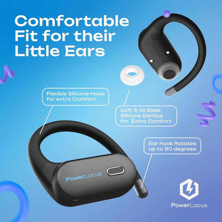 PowerLocus Jumpy Kabellose Bluetooth-Ohrhörer für Kinder